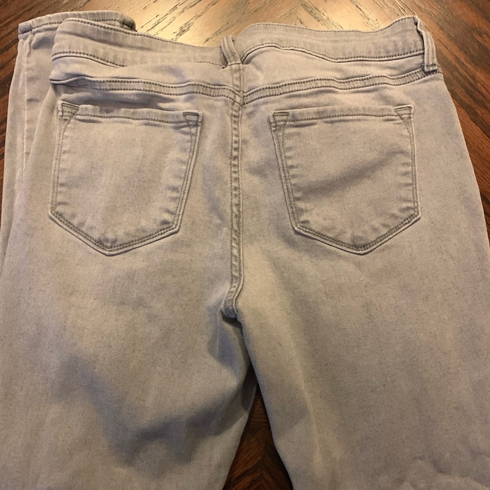 Old navy Light grey skinny jeans